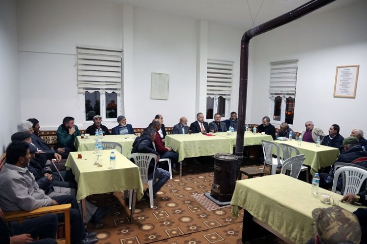 Mustafa Yalçın Talaslılarla buluştu -