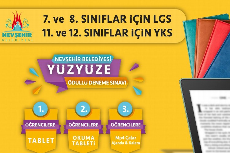 Nevşehir Belediyesi'nden LGS denemesi