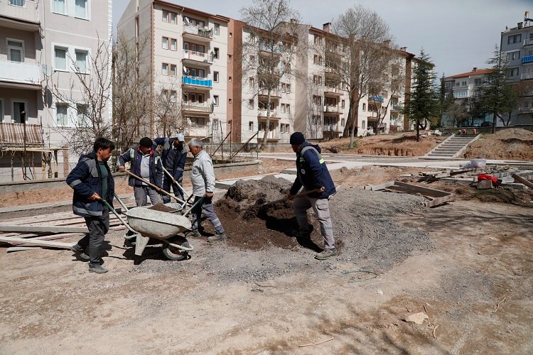 Nevşehir'de parklara yakın takip -