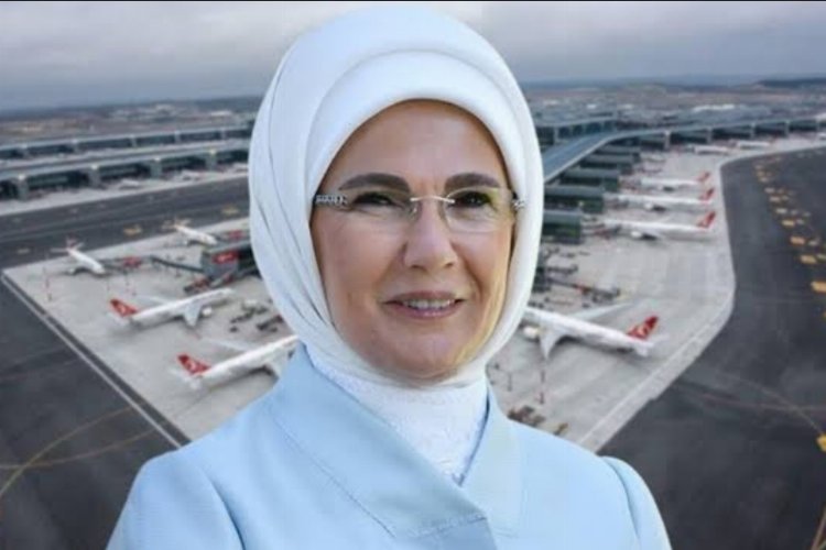 O helikopter pisti Emine Erdoğan için değil! -