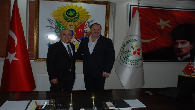 Prof. Dr. Kesemenli Gümüşhaneliler Vakfını Ziyaret Etti