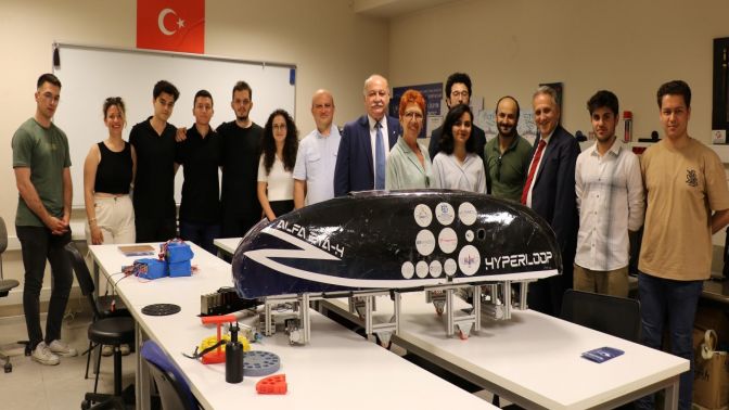 RAYDER den GTÜ HYPERLOOP Takımına Ziyaret