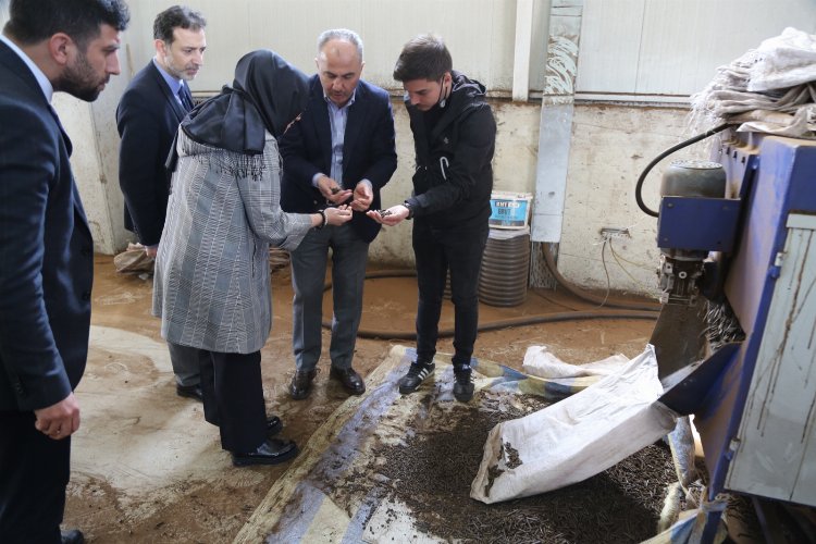 Rize'de çay çöpünden mangal kömürü üretiliyor -