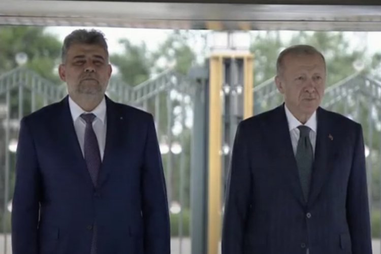 Romanya Başbakanı Ankara'da -