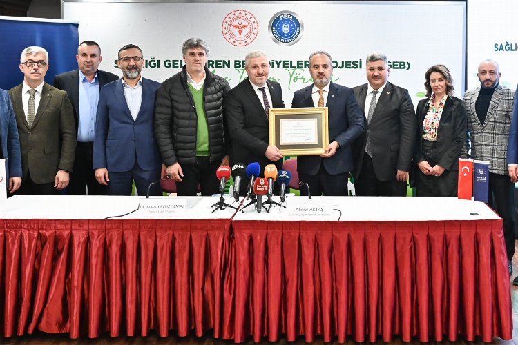 Sağlığı geliştiren ilk Büyükşehir 'Bursa' oldu -