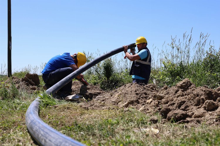 Sakarya Kaynarca'ya yeni içme suyu hattı -