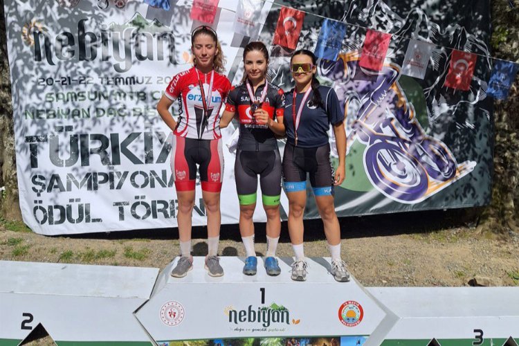 Sakarya'nın başarılı pedalları podyumu boş bırakmadı -
