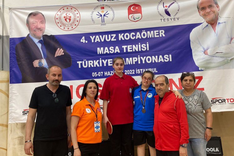 Sakaryalı özel sporcular 'masa'da üçüncü oldular -
