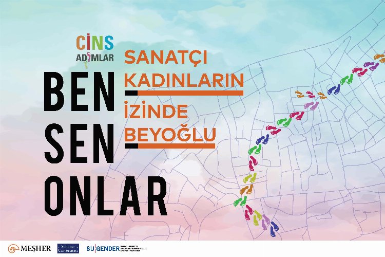 Sanatçı kadınların izinde adım adım Beyoğlu -