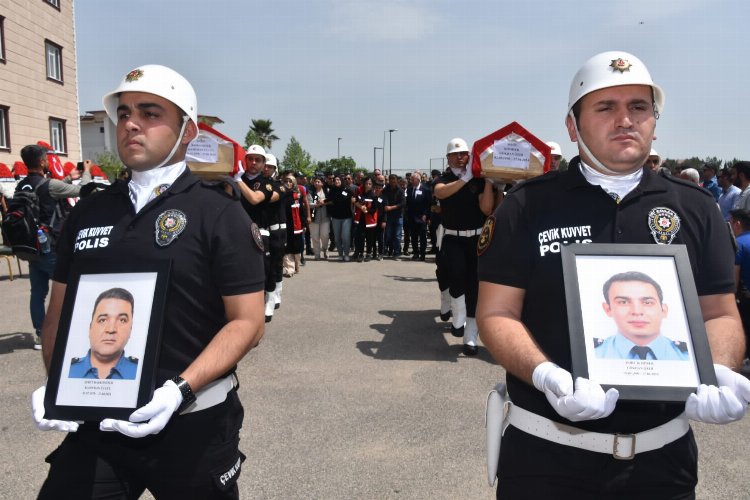 Şehit polisler için tören düzenlendi -