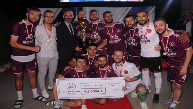 Şener GYD Turnuvasında Şampiyon Gebze Birlik Spor