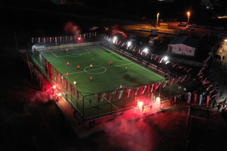 Silivri'de Büyükkılıçlı futbol sahasına kavuştu -