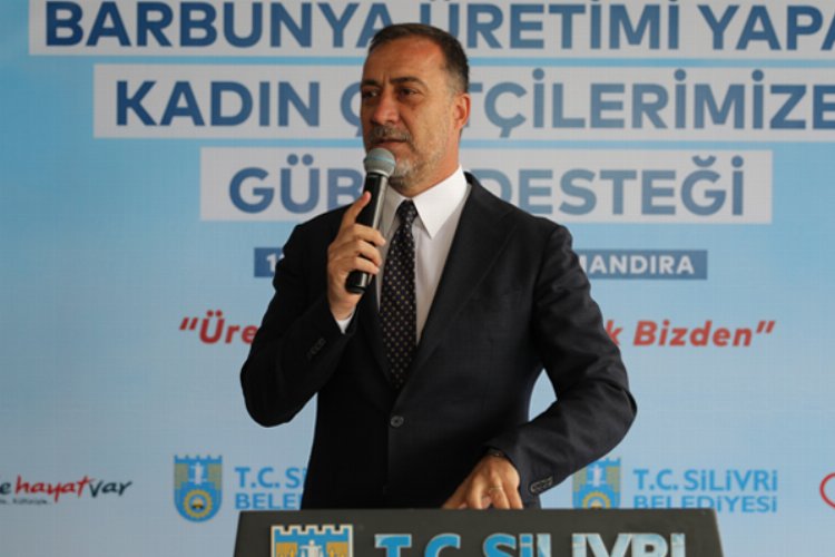 Silivrili üretici kadınlara gübre desteği -