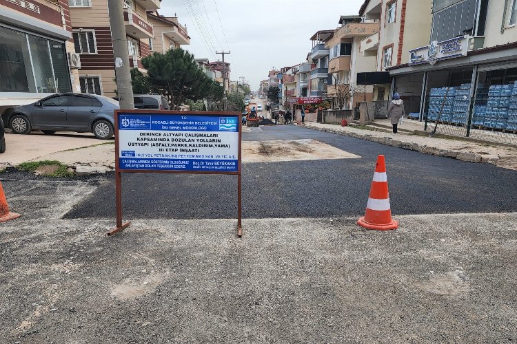 İSU, Derince'de yoğun çalışmalar gerçekleştiriyor -