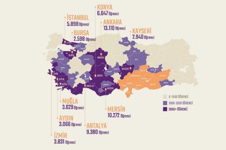 100 bine yakın depremzede öğrenci 71 ile nakledildi -