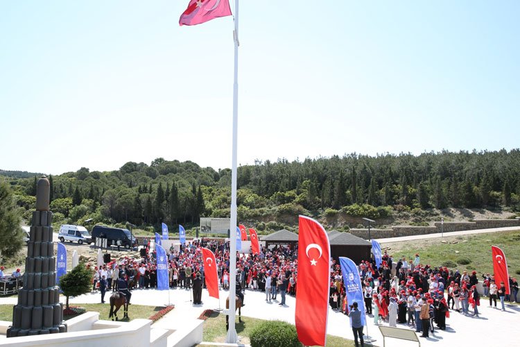 107 yıl sonra Bursa aynı ruhla Çanakkale'de -