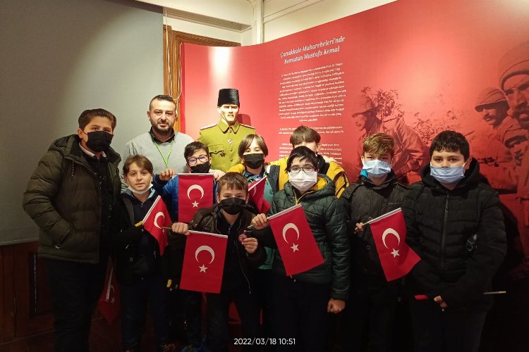 107 Yıllık Destan: Çanakkale Geçilmez sergisi öğrencilerden yoğun ilgi görüyor -