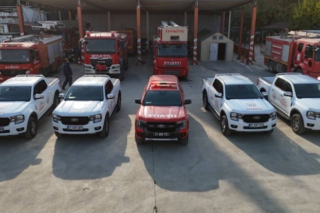 Hatay İtfaiyesi filosunu güçlendiriyor 