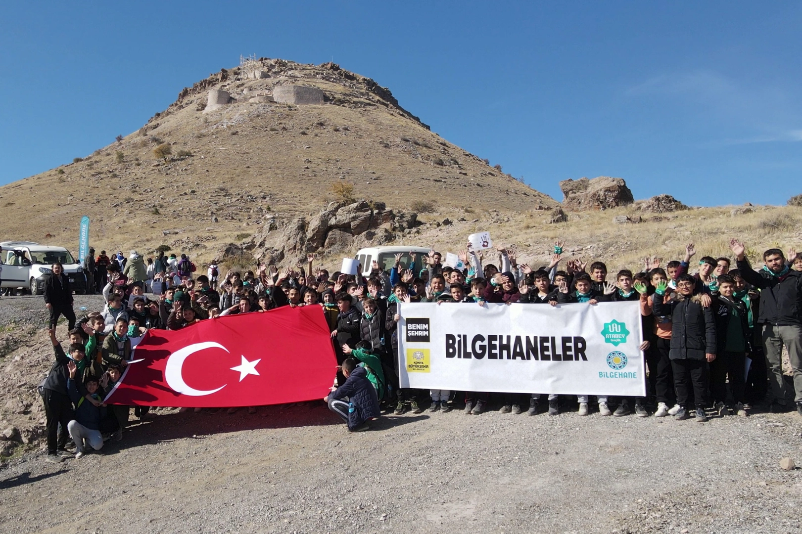 Konya'da Bilgehaneli öğrencilerin Takkeli Dağ deneyimi 