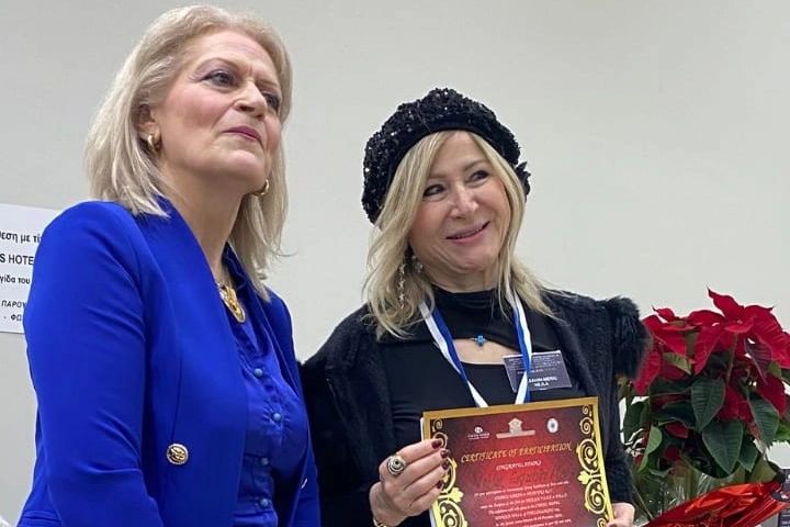 Foçalı sanatçı Selanik’te Türkiye’yi temsil etti! 