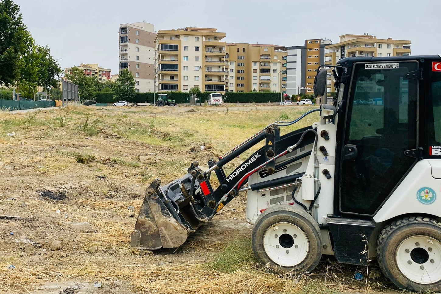 Manisa kentin estetik görünümü için çalışıyor 
