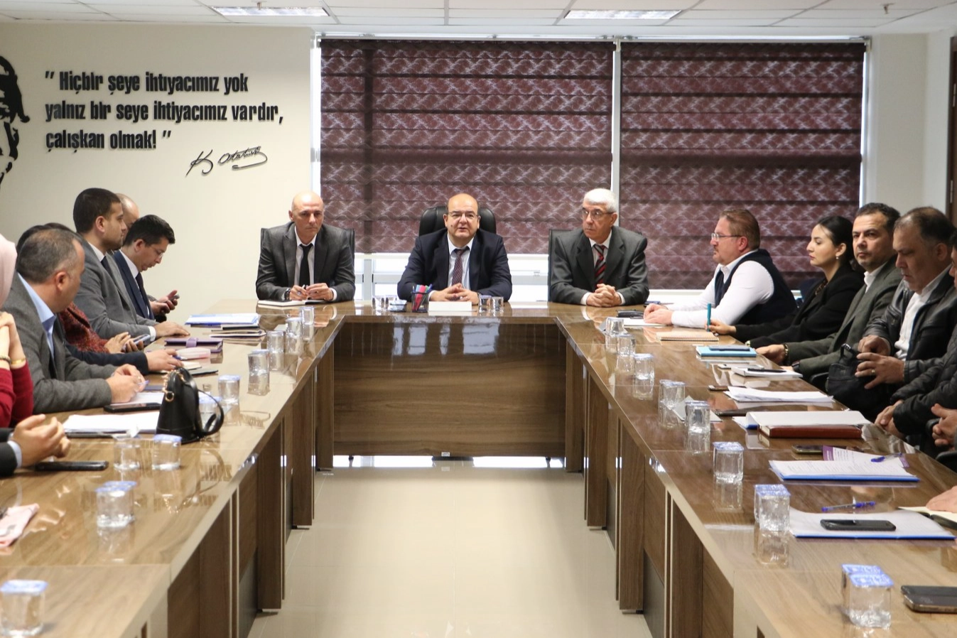 MASKİ yılın son 'İlçe Şefleri' toplantısını yaptı 