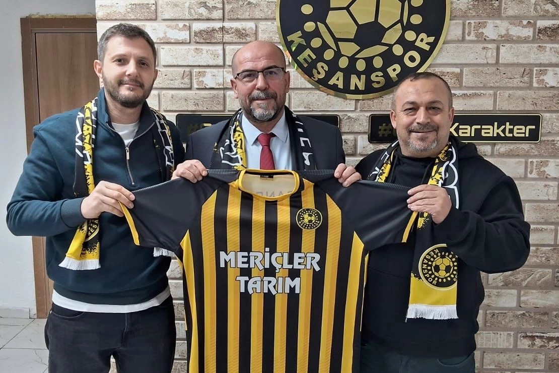 Keşanspor’un forma ana sponsoru belli oldu 