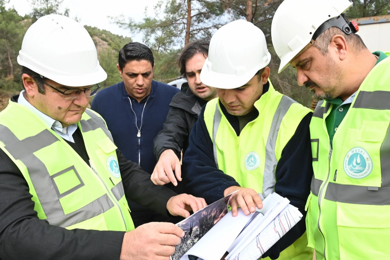 Manisa Salihli’nin 91 Milyonluk içme suyu projesi incelendi 