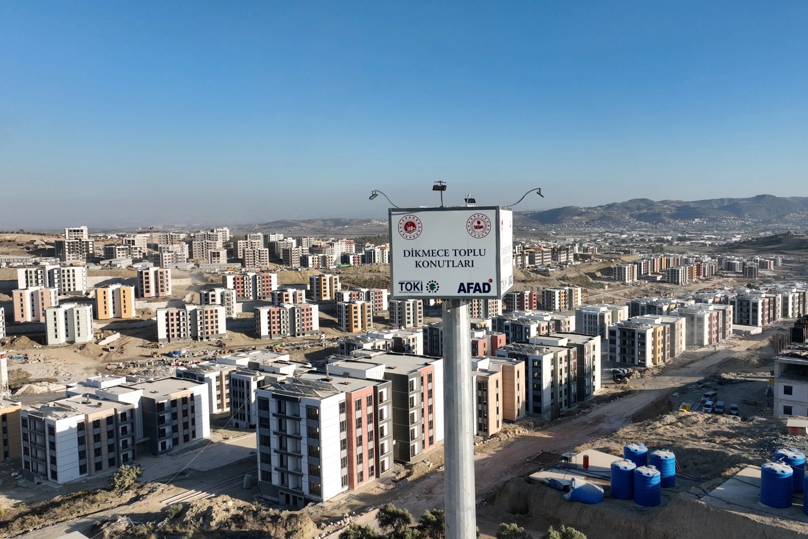 İkinci şantiyede konutlar yükseliyor 