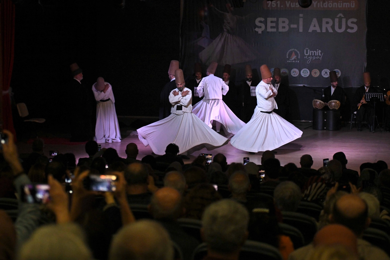 Antalya Muratpaşa’da Mevlana Şeb-i Arus töreniyle anıldı 