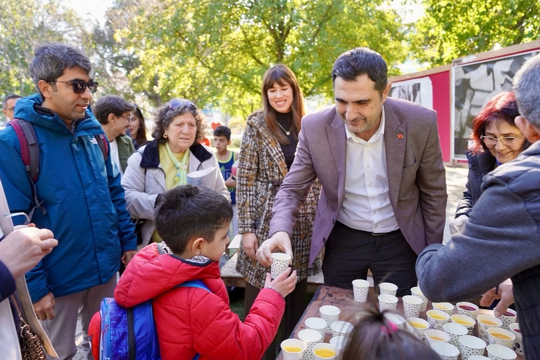Muğla Ortaca'da Başkan Tezcan Yerli Malı etkinliğine katıldı 