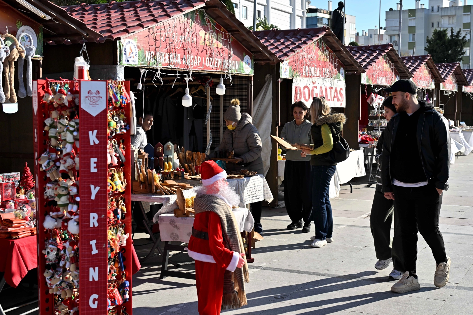 Antalya Muratpaşa'da yeni yıl heyecanı 