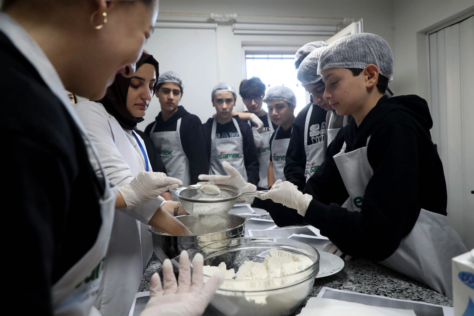 Gastronomide ilk adımı SAMEK'te attılar 