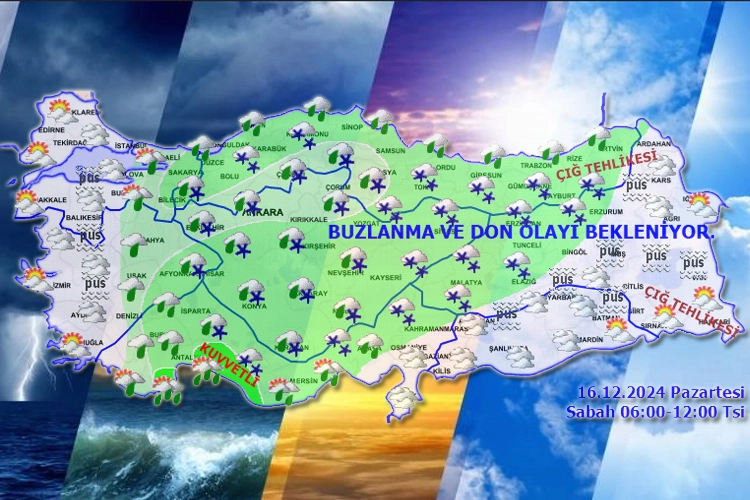 Yeni haftanın ilk gününde yurtta hava nasıl olacak? 