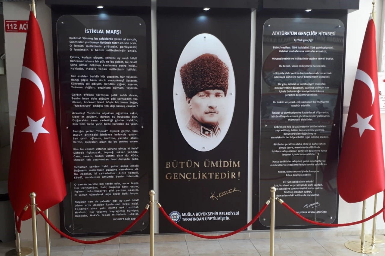 Muğla Büyükşehir il genelinde 248 Atatürk büstü yaptı 