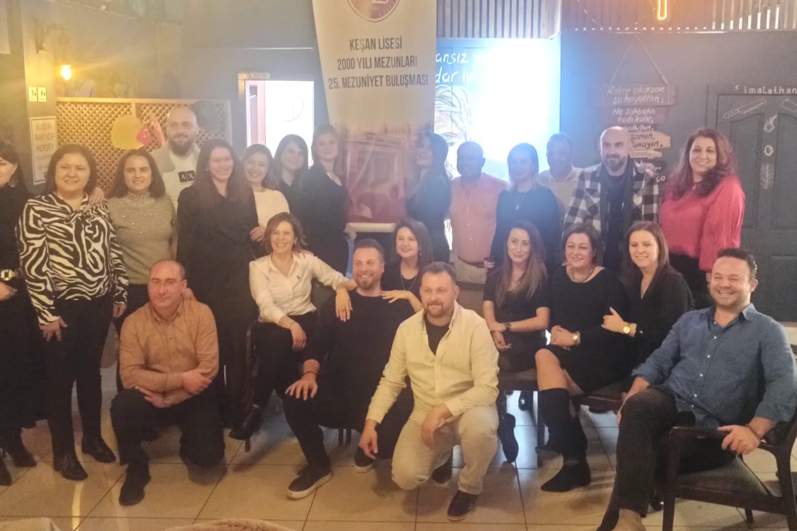 Edirne Keşan'da eski mezunlar buluştu 