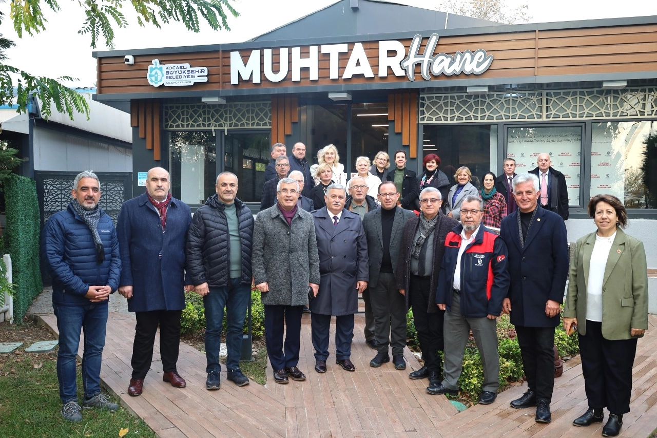 Marmara Bölgesi muhtarları Kocaeli’ne hayran kaldı 