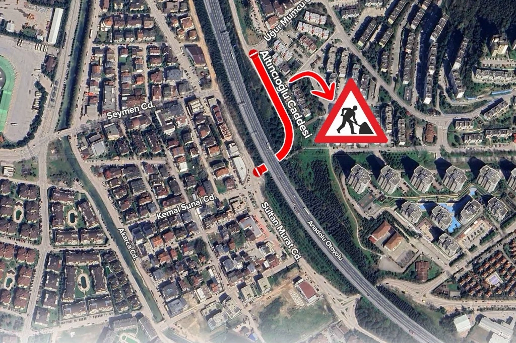 Kocaeli'de Alikahya tramvay yolunda trafik düzenlemesi! 