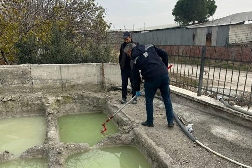 BASKİ sanayi işletmelerine denetim gerçekleştirdi 