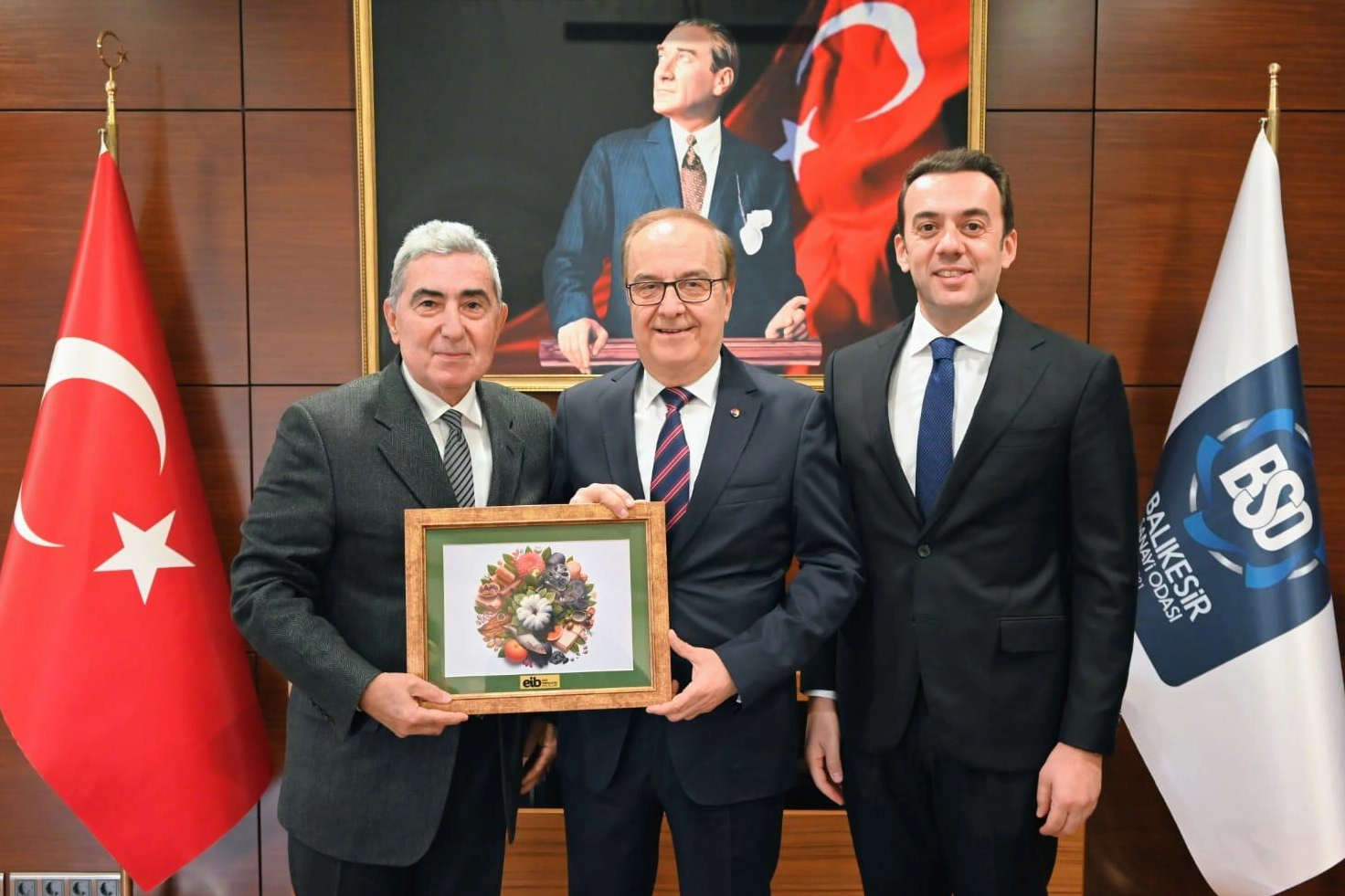 EİB, Balıkesirli ihracatçılarla buluştu 