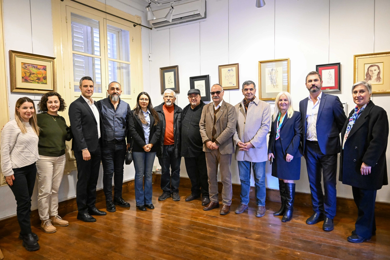 İzmir Bornova'da 'Galeri Hamam Sanat' kapılarını açtı 