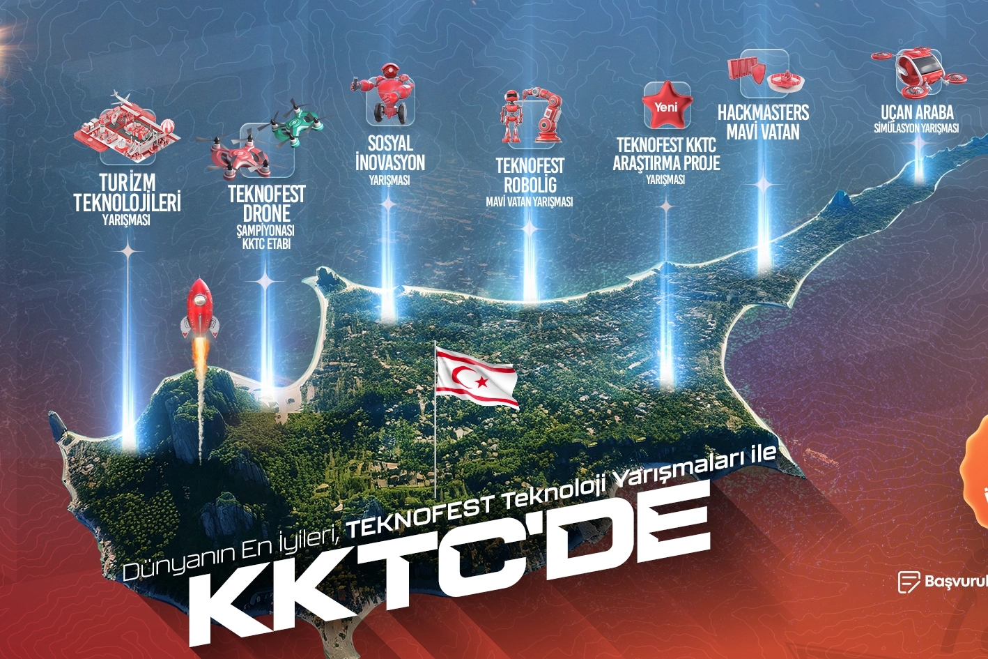TEKNOFEST KKTC 2025 için başvurular başladı 
