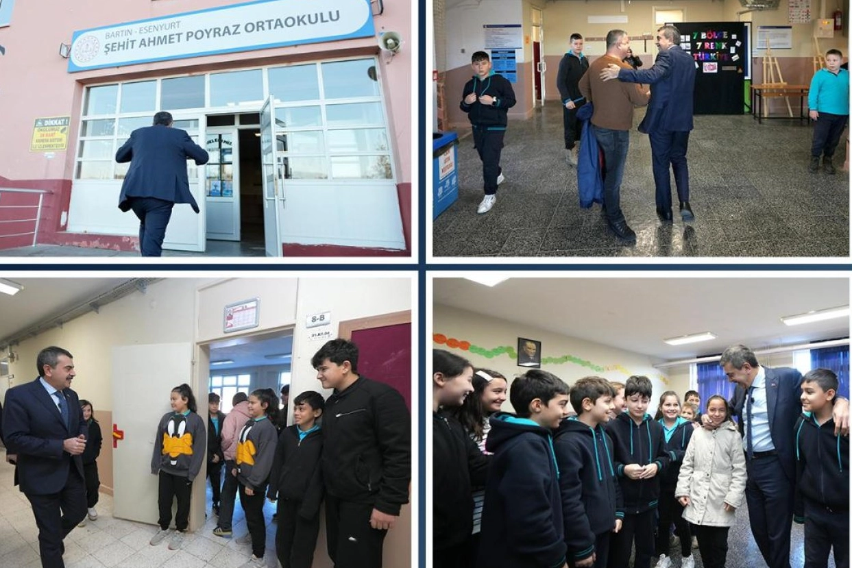 Bakan Tekin'den Bartın'a çat kapı ziyaret 