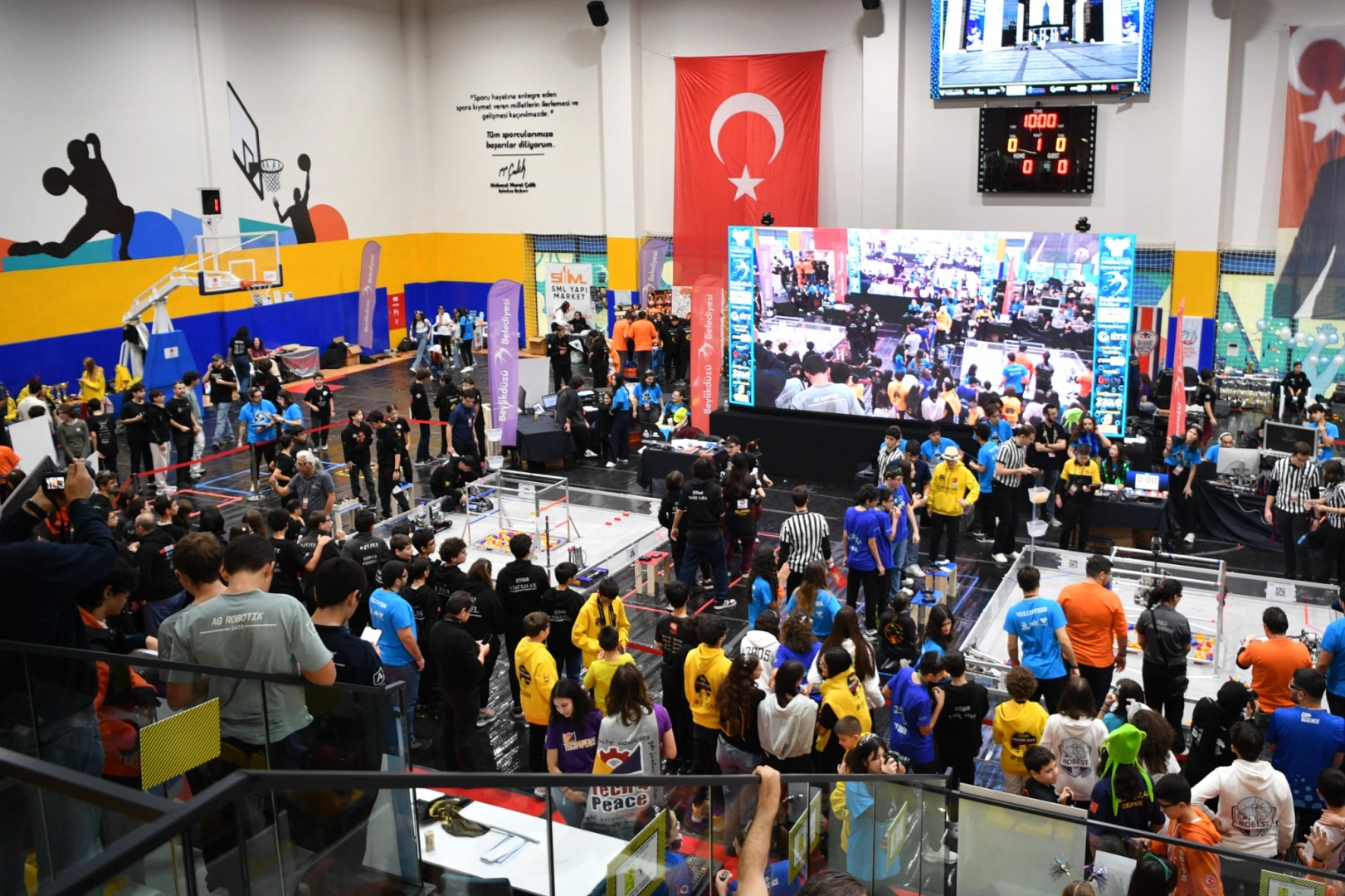 İstanbul Beylikdüzü uluslararası finallere ev sahipliği yaptı 