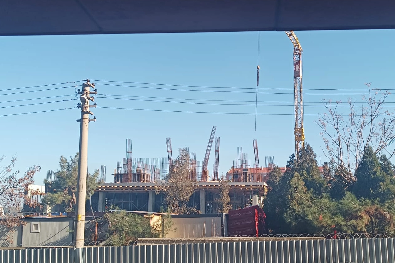 Edirne Keşan'da İnönü İlkokulu’nun yeni yüzü yükseliyor 