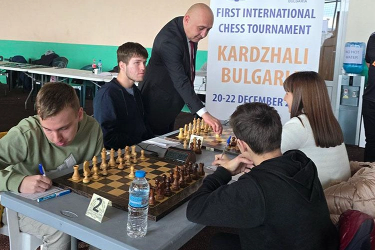 Bulgaristan Kırcaali'de Uluslararası Satranç Turnuvası başladı 