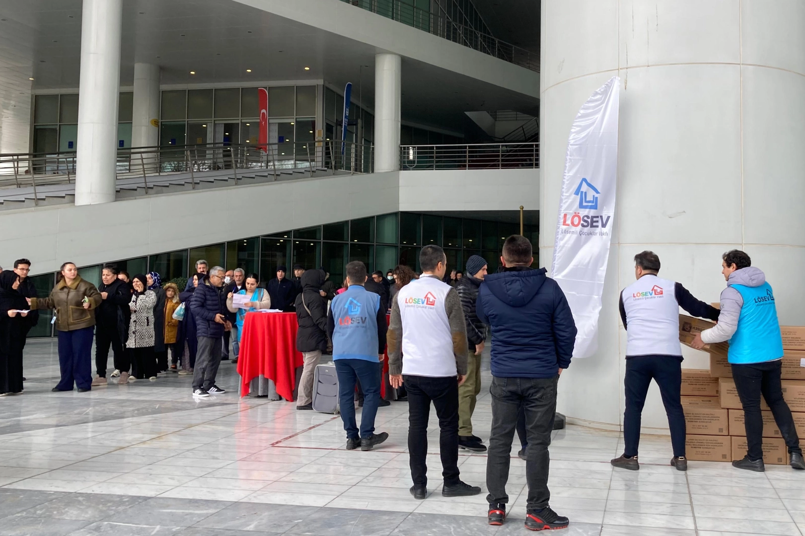 LÖSEV,kırmızı et desteğine Bursa’ da devam ediyor 