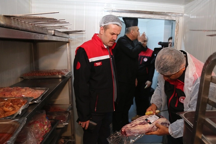 Yaklaşan yılbaşı öncesi Uludağ'da gıda denetimi 