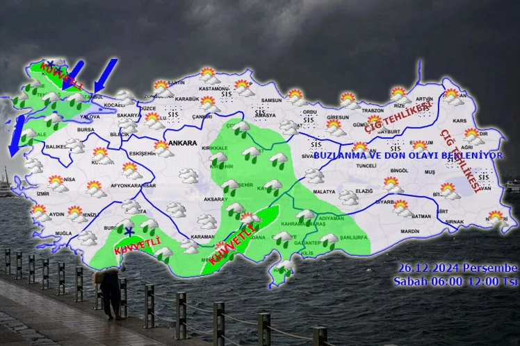 Türkiye genelinde bugün hava nasıl olacak? 