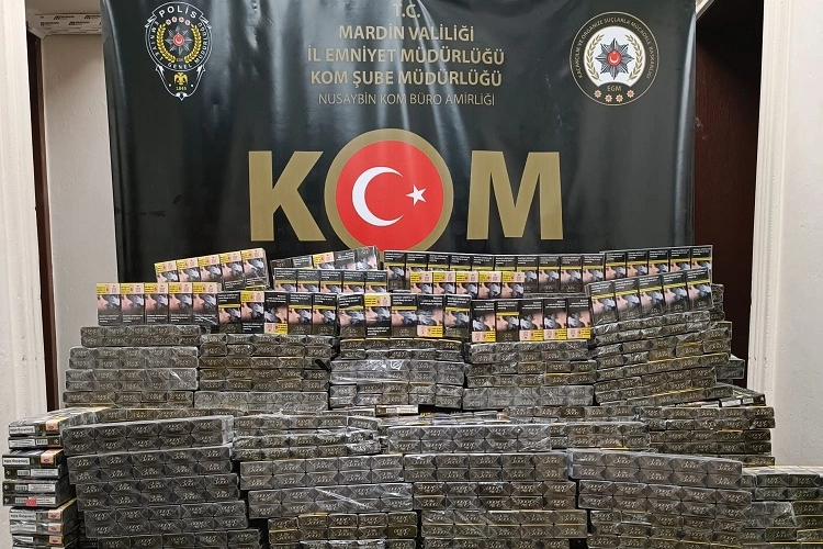 Mardin Emniyeti'nden kaçakçılara büyük darbe 